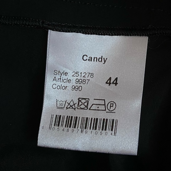 RAFFAELLO ROSSI Black Track Pants - Picture 3 of 10